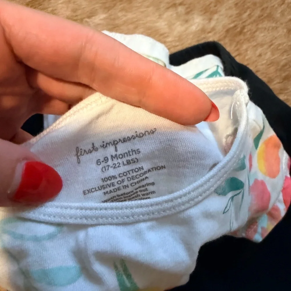 GAP Black Kids Leggings and tee bundle